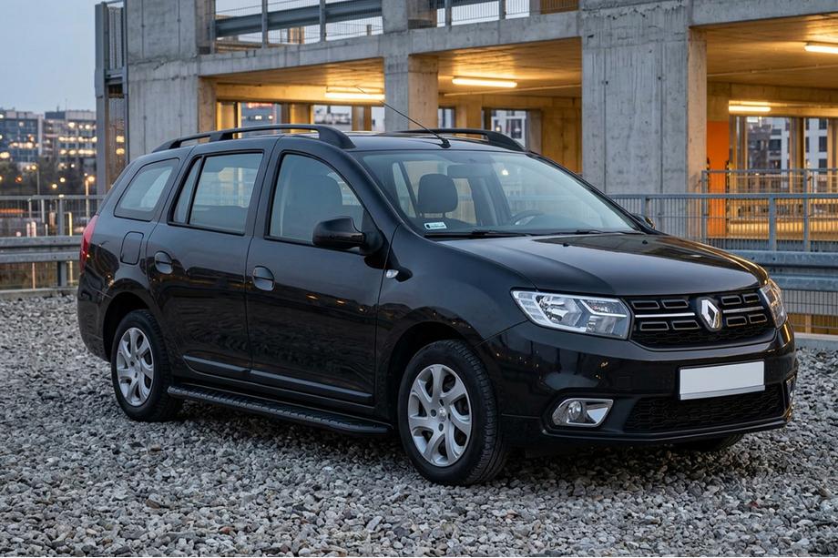 Dacia Logan MCV 2013–2020 Bosphorus Black side steps (2 st., aluminium) Image