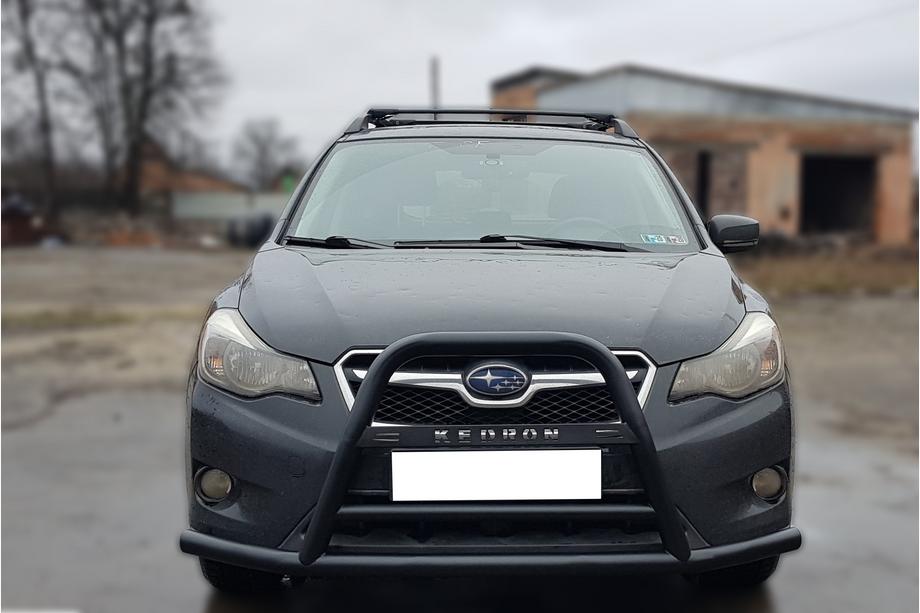 Subaru XV 2011–2017 Bullbar / frontbeugel F1-71 Black (RVS) Image