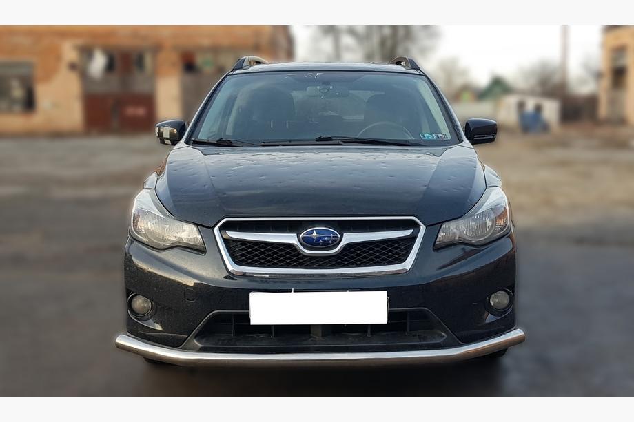 Subaru XV 2011–2017 Voorbumperbescherming ST008 (RVS) Image