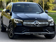 Mercedes GLC Coupé C253 2016–2023 Voorgrille Diamond Silver (voor GLC 43 AMG/GLC 63 AMG/AMG-Line 2019-2022) Zonder camera-uitsparing foto 1