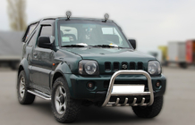 Suzuki Jimny 1998–2018 Bullbar F2-01 (RVS) foto 2