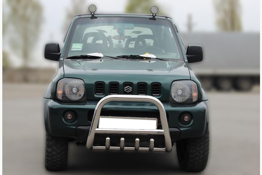 Suzuki Jimny 1998–2018 Bullbar F2-01 (RVS) Image