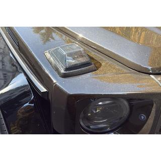 Motorkaprichtingaanwijzers W464-Black V2 (2018-2022, 2 stuks)