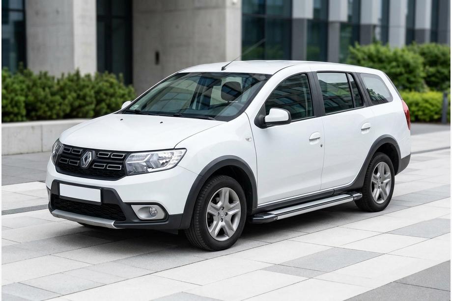 Dacia Logan MCV 2013–2020 Rainbow zijtreden (set van 2, aluminium) Image