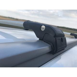 Dakdragers (dwarsbalken) voor geïntegreerde dakrails, afsluitbaar WingCarrier V2 (2 st.) Renault Lodgy 2013–2022 foto 2