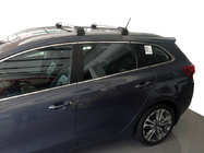 Kia Ceed 2012–2018 Dakdragers (dwarsbalken) voor geïntegreerde dakrails, afsluitbaar WingCarrier V2 (2 st.) Zwart foto 1