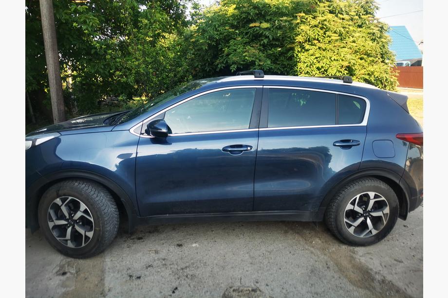 Kia Sportage 2015–2021 Dakdragers (dwarsbalken) voor geïntegreerde dakrails, afsluitbaar WingCarrier V2 (2 st.) Image