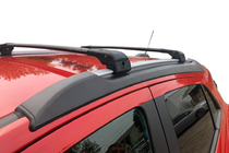 Opel Mokka 2012–2021 Dakdragers (dwarsbalken) voor geïntegreerde dakrails, afsluitbaar WingCarrier V2 (2 st.) Zwart foto 17