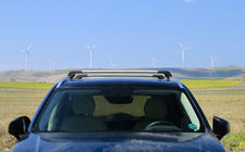 Volvo XC90 2015– Dakdragers (dwarsbalken) voor geïntegreerde dakrails, afsluitbaar WingCarrier V2 (2 st.) foto 2