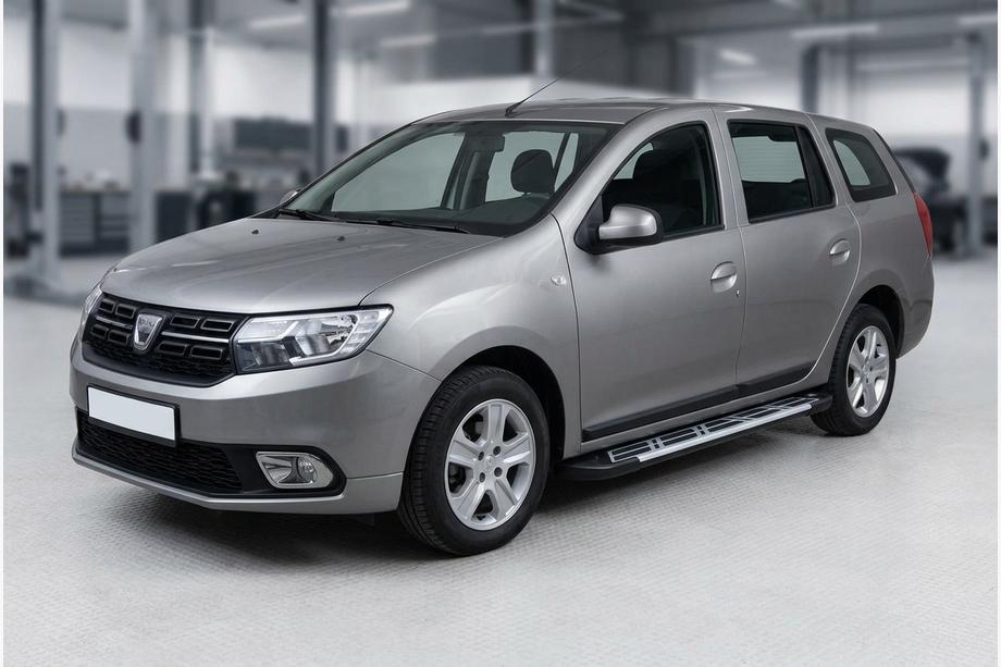 Renault Logan MCV 2013–2022 Sunrise side steps (2 stuks, aluminium) Image