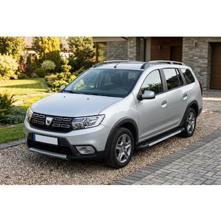 Side steps RedLine V1 (2 stuks, aluminium) Renault Logan MCV 2013–2022 foto 1