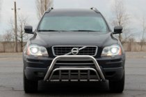 Volvo XC90 2002–2014 Voorste bullbar WT002 (RVS) foto 1