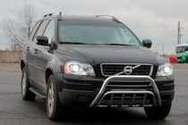 Volvo XC90 2002–2014 Voorste bullbar WT002 (RVS) foto 2