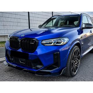Voorlip spoiler (voor F97 2022-2024, hoogglans zwart) BMW X3 G01 2018– foto 1