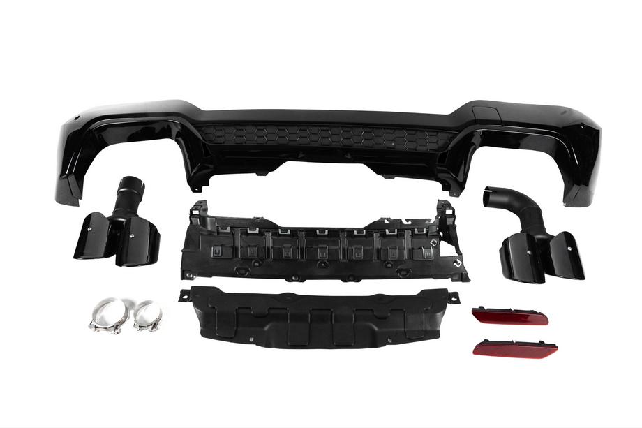 BMW X3 G01 2018– Achterdiffuser met uitlaatsierstukken (voor F97/M-Sport 2022-2024) Image