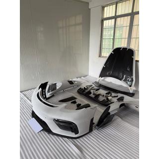 GT4 bodykit (ABS + carbon) Porsche Boxster/Cayman 982 (718) 2016– foto 2