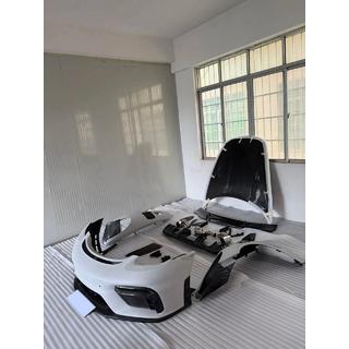 GT4 bodykit (ABS + carbon) Porsche Boxster/Cayman 982 (718) 2016– foto 4