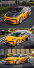 Zeekr 001 2021– SRS-Style bodykit set (voor 2024+, carbon) foto 4