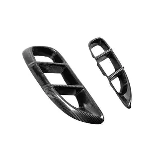 Achterspatbordverbreders (voor GT4, carbon) Porsche Boxster/Cayman 982 (718) 2016– foto 4