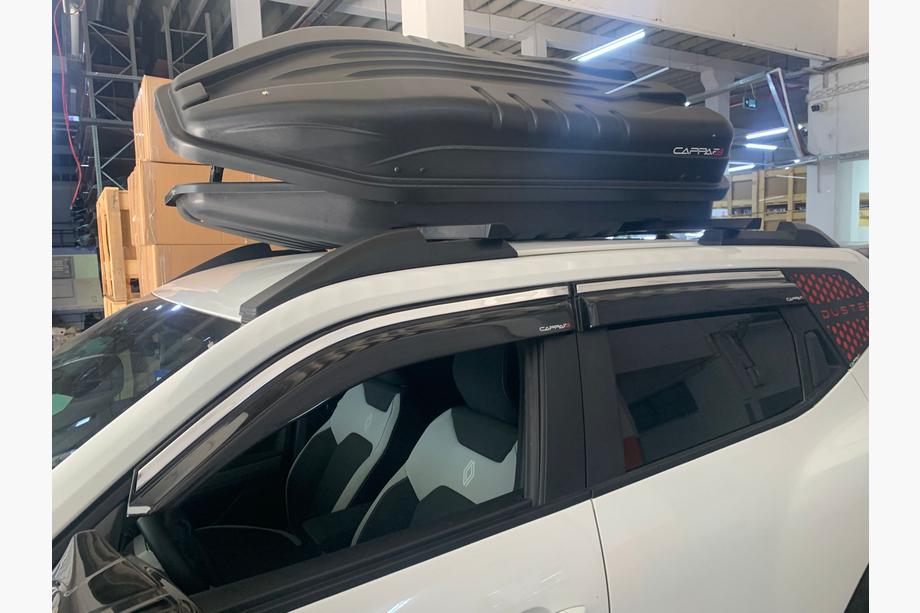 Renault Duster 2024– Raamwindschermen met chromen sierlijst EuroCap (4 stuks) Image