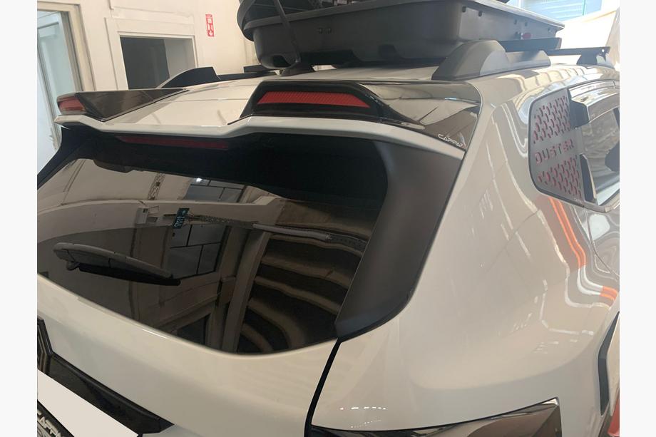 Renault Duster 2024– EuroCap spoilerkappen (2 stuks, hoogglans zwart) Image