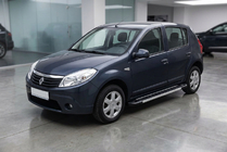 Dacia Sandero 2007–2013 Zijtreden RedLine V1 (2 stuks, aluminium) foto 1