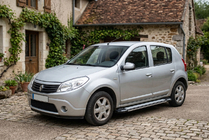 Renault Sandero 2007–2013 Rainbow zijtreden (set van 2, aluminium) foto 1