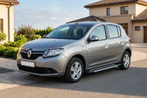 Dacia Sandero 2013–2020 Zijtreden RedLine V1 (2 stuks, aluminium) foto 1