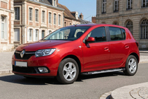 Renault Sandero 2013–2022 Sunrise side steps (set van 2, aluminium) foto 1