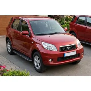 Bosphorus Black side steps (2 st., aluminium) Daihatsu Terios 2006–2017 foto 2