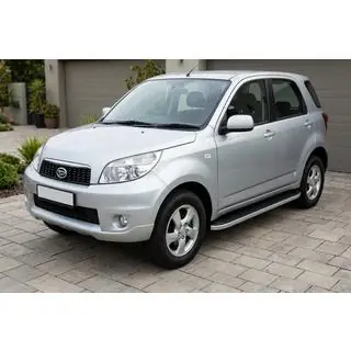 Side steps Tayga Grey (set van 2, aluminium) Daihatsu Terios 2006–2017 foto 1