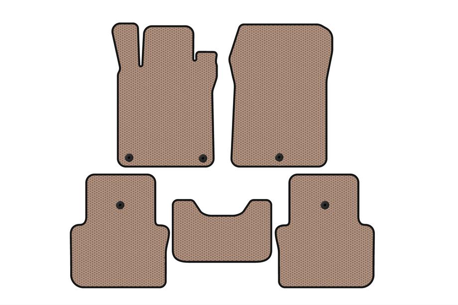 Acura TLX 2014–2020 Rubberen automatten Carsuit (SD, beige) Image