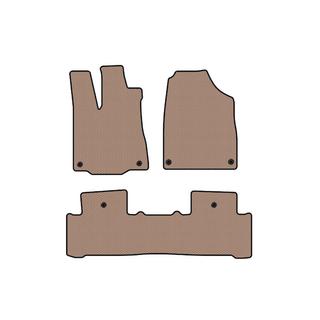 Rubberen automatten Carsuit (2 rijen, beige) Acura MDX 2013–2020 foto 1