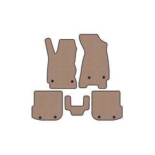 Rubber automatten Carsuit (Sedan, beige) Audi A4 B5 1994–2001 foto 1