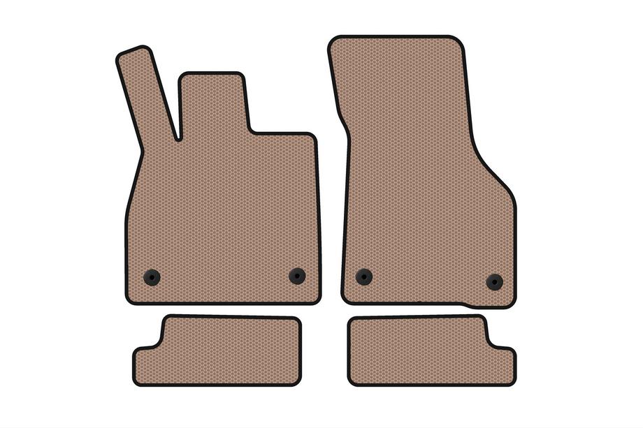 Audi TT 2014–2023 Rubberen automatten Carsuit (Coupé, beige) Image