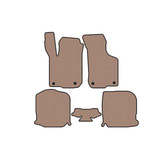 Rubberen automatten Carsuit (HB, 3-deurs, beige) Audi A3 1996–2003 foto 1