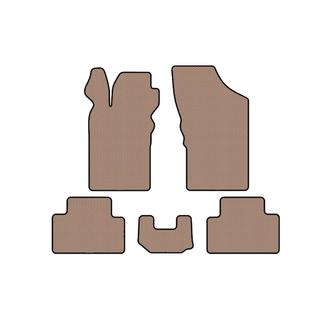 Rubberen automatten Carsuit (Beige) foto 1