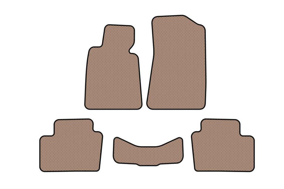 BMW 3 Serie E30 1982–1994 Rubberen automatten Carsuit (Beige) Image