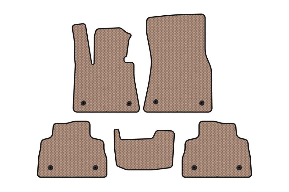 BMW X6 G06 2019–2027 Rubberen automatten Carsuit (Beige) Image
