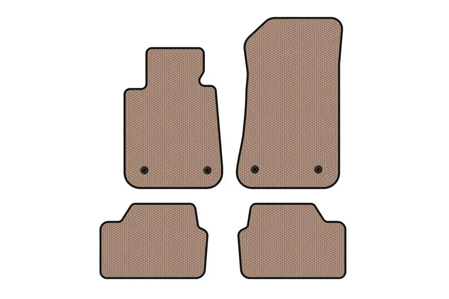 BMW 1 Serie E81/E82/E87/E88 2004–2011 Rubberen automatten Carsuit (Beige) Image