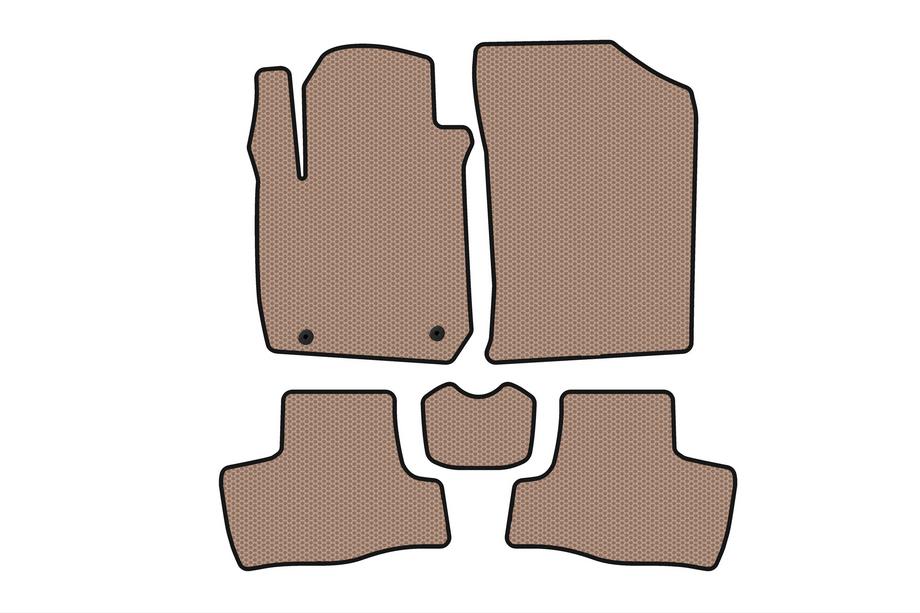 BYD F0 2008–2014 Rubberen automatten Carsuit (Beige) Image