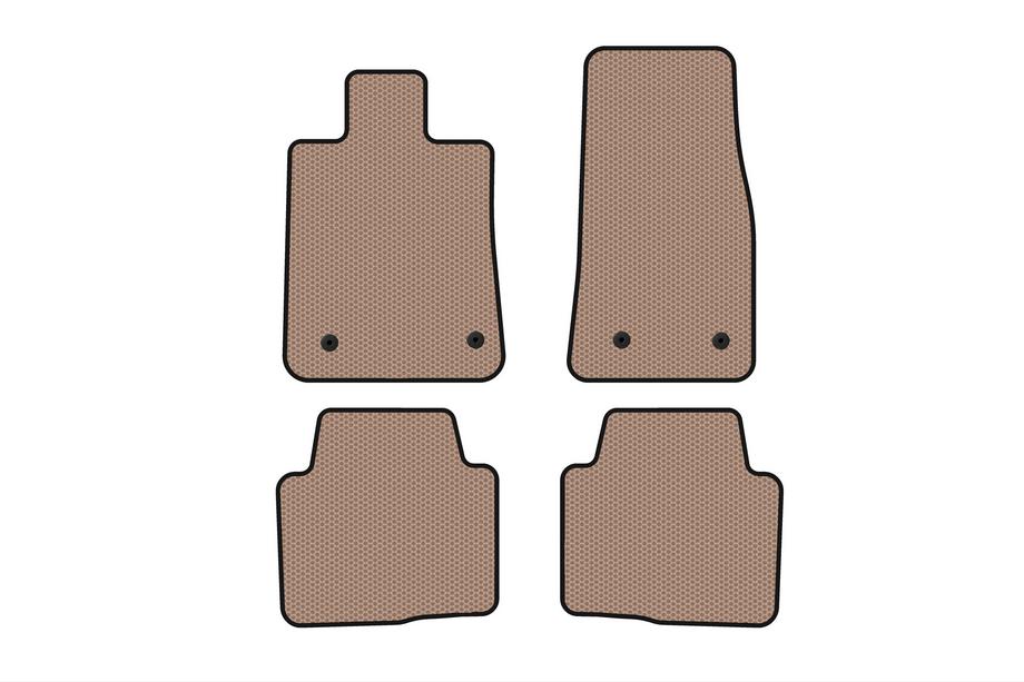 Cadillac CTS 2013–2019 Rubberen automatten Carsuit (2013+, beige) Image