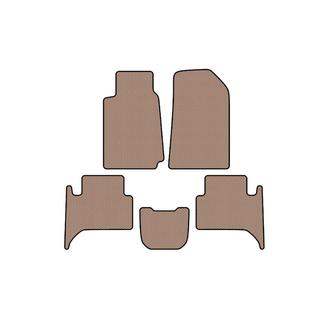 Rubberen automatten Carsuit (2 rijen, beige) Chevrolet Trailblazer 2012–2019 foto 1