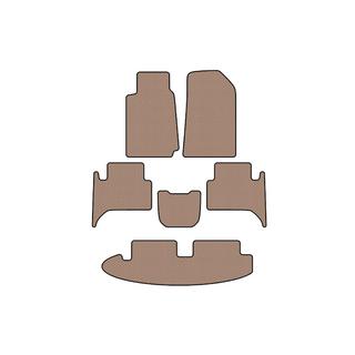 Carsuit rubberen automatten voor het interieur (3 rijen, beige) Chevrolet Trailblazer 2012–2019 foto 1
