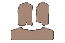 Chevrolet Tahoe 2007–2014 Rubberen automatten Carsuit (2 rijen, 2007-2014, beige) foto 1