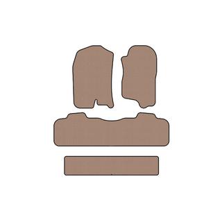 Rubberen automatten Carsuit (3 rijen, 2007-2014, beige) Chevrolet Tahoe 2007–2014 foto 1