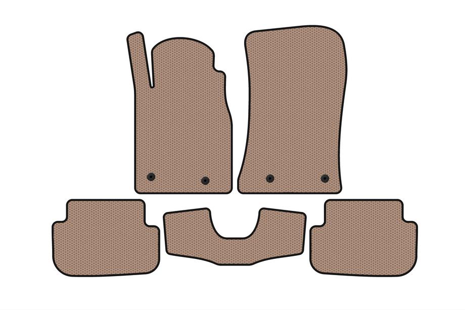 Chevrolet Camaro 2009–2015 Rubberen automatten Carsuit (Beige) Image