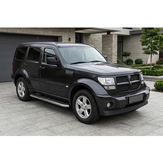 Maydos V1 zijtreden (set 2 stuks, aluminium + RVS) Dodge Nitro 2006–2011 foto 1