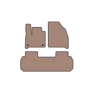 Rubberen automatten Carsuit (2 rijen, beige) foto 1