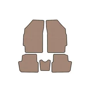 Rubberen automatten Carsuit (HB, beige) foto 1